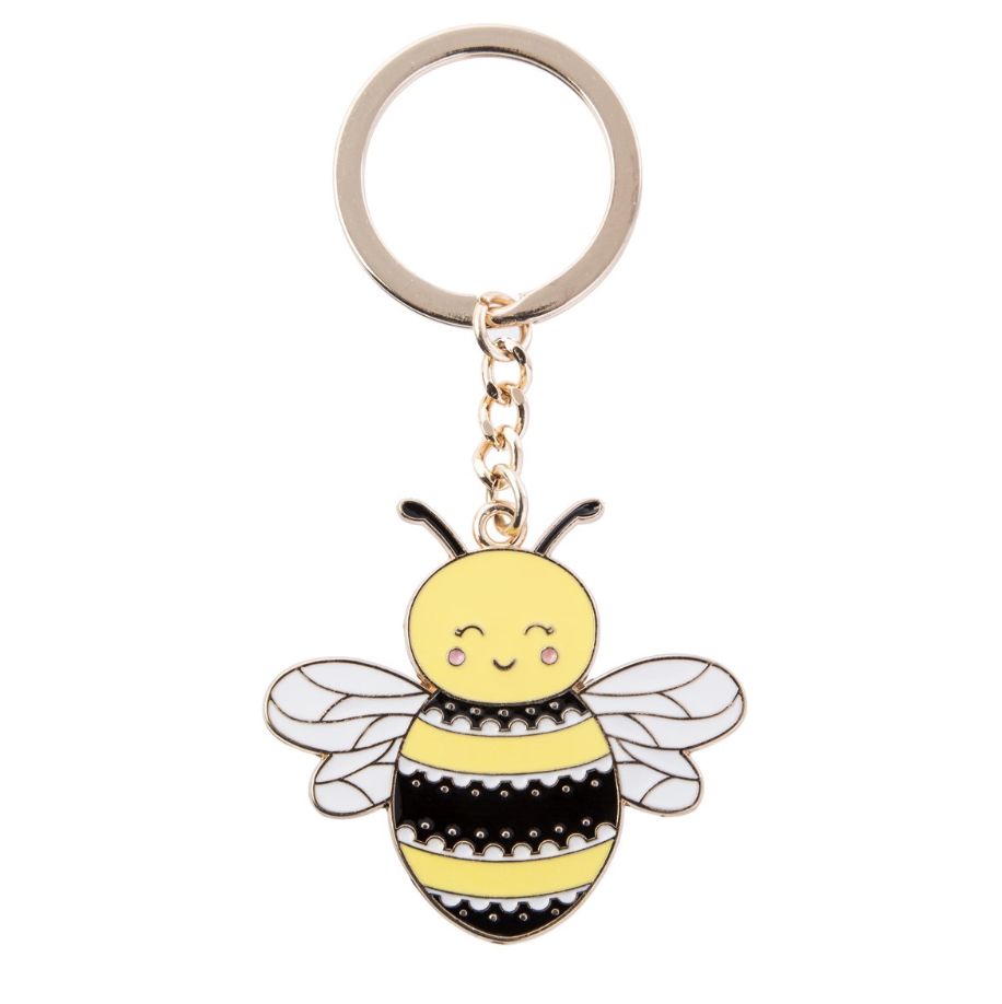 Sass &amp; Belle - Bee Happy Enamel Keyring