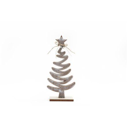 Noel &amp; Co - Wooden Xmas Tree 30cm