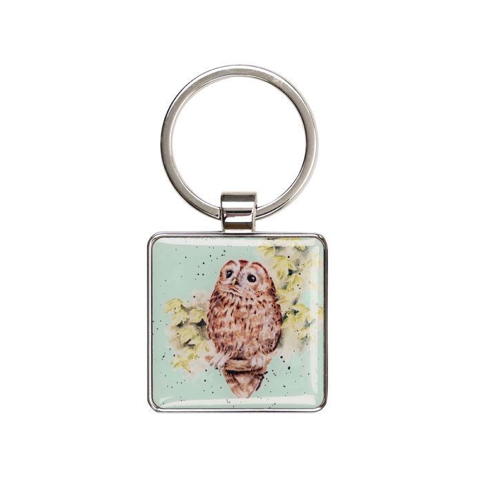 Wrendale Designs - &#39;Treetops&#39; Owl Keyring