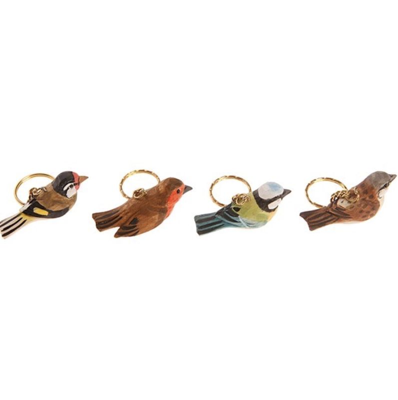 Sass &amp; Belle - British Birds Keyring Assorted