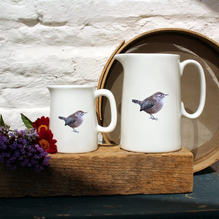 Claire Vaughan - Large Jug - Wren