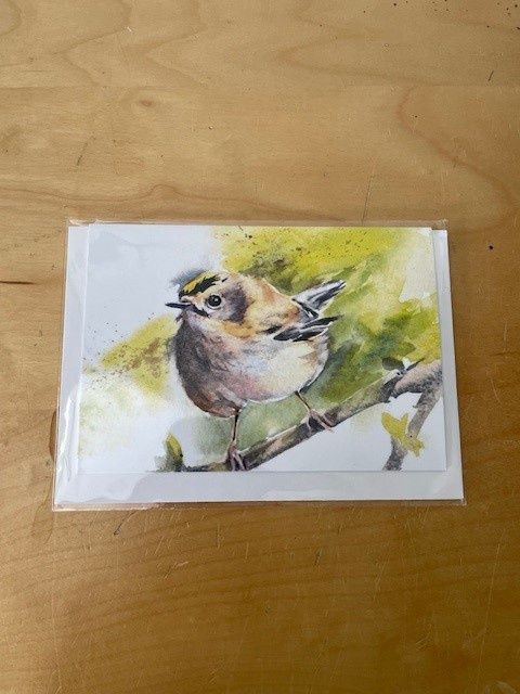 Anjana Cawdell - Goldcrest Card