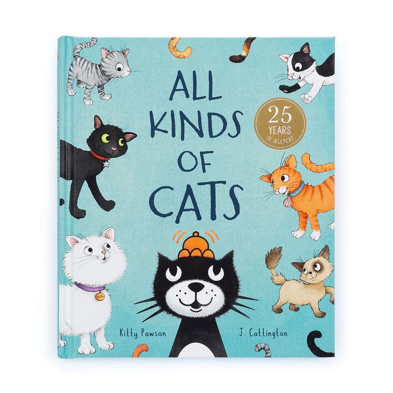 Jellycat - All Kinds of Cats - Hardback Book