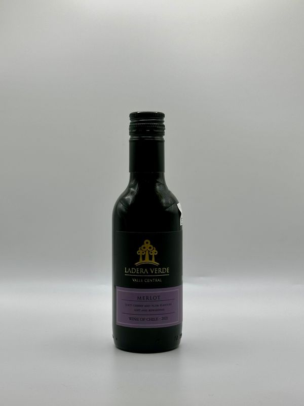 Weavers - Ladera Verde Merlot - Small Red Wine Bottle