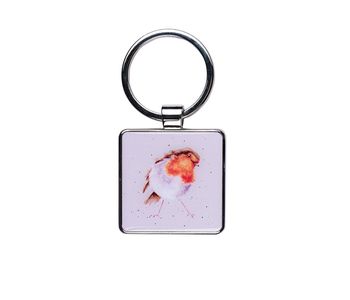 Wrendale Designs - Curious Robin Keyring