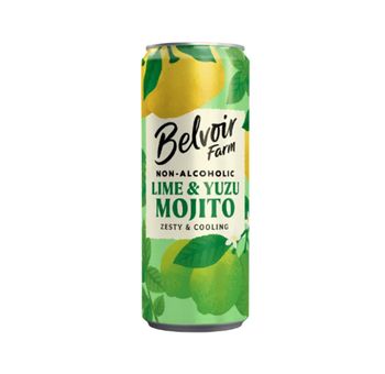 Belvoir - Lime &amp; Yuzu Mojito - Non-Alcoholic Can