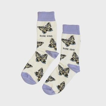 Bare Kind - Butterfly Socks - Size 7-11