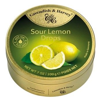 Cottage Delight - Sour Lemon Drops 200g