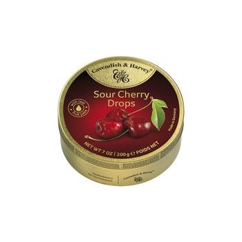 Cottage Delight - Sour Cherry Drops 200g
