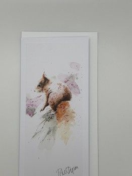 Paul Dyson - Red Squirrel Card