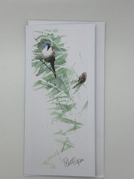 Paul Dyson - Bearded Tit Card