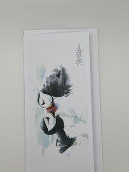 Paul Dyson - Kissing Puffins Card