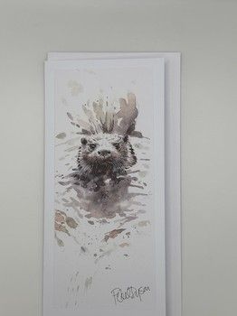 Paul Dyson - Single Otter Card