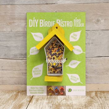 Wildlife World - Dan Rouse DIY Birdy Bistro - Yellow