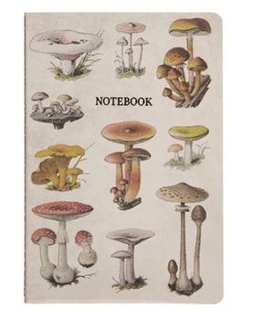 Sass &amp; Belle - Vintage Mushrooms A5 Notebook