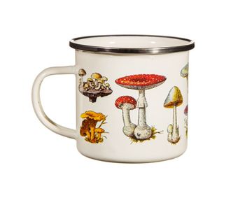 Sass &amp; Belle - Vintage Mushroom Enamel Mug