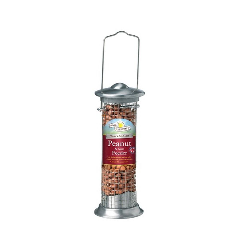 Pedigree - Die Cast Steel Peanut &amp; Suet Feeder 20cm
