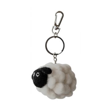 Sass &amp; Belle - Sheep Felt Keyring