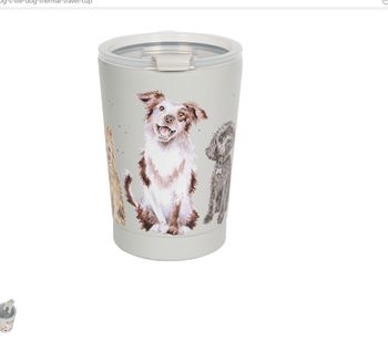 Wrendale Designs - &#39;A Dog&#39;s Life&#39; Thermal Travel Cup