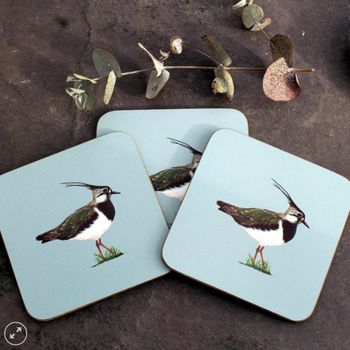 Claire Vaughan - Coaster - Lapwing