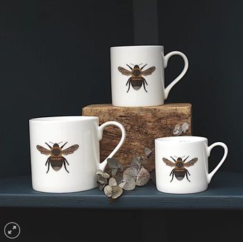 Claire Vaughan - Large Mug - Bee - 400ml