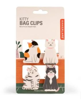 Kikkerland - Kitty Bag Clips