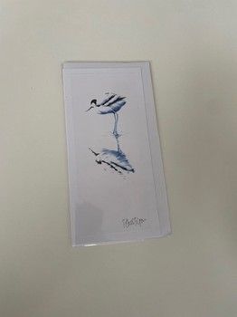 Paul Dyson - Single Avocet Card