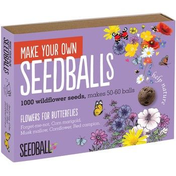 Seedball - Make Your Own Kit - Flowers for Butterflies