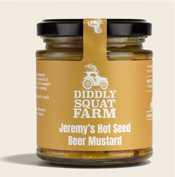 Diddly Squat - Hot Seed Beer Mustard - 190g