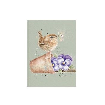 Wrendale Designs - 'Pottering About' Bee A6 Notebook
