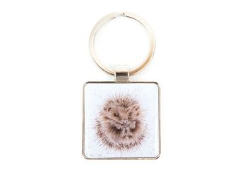 Wrendale Designs - Awakening Hedgehog Keyring