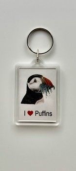 Jake Sexton - Puffin - Keyring