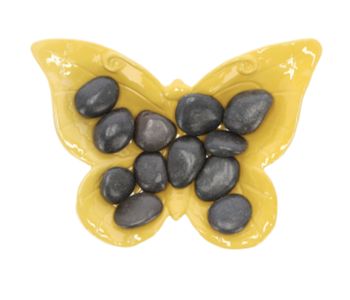 Fallen Fruits - Bee and Butterfly Bath - Butterfly Shaped