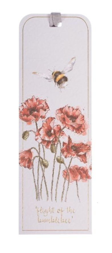 Wrendale - 'Marsh Orchid' Bumblebee Bookmark