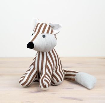 Noel &amp; Co - Grey Fox Doorstop