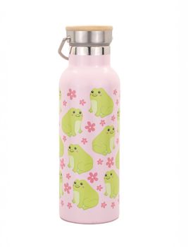 Sass &amp; Belle - Frog Metal Water Bottle