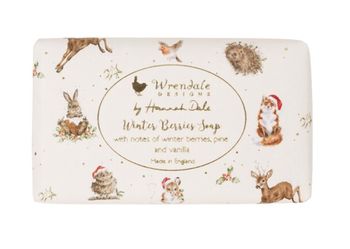 Wrendale - Winter Berries Woodlanders - Christmas Soap