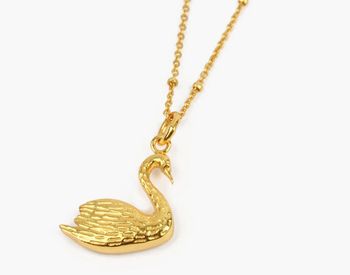 My Doris - Gold Swan Necklace