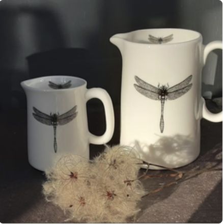 Claire Vaughan - Large Jug - Dragonfly
