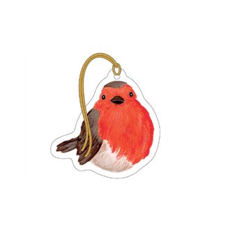 The Art File - Robin Gift Tag - Pack of Four