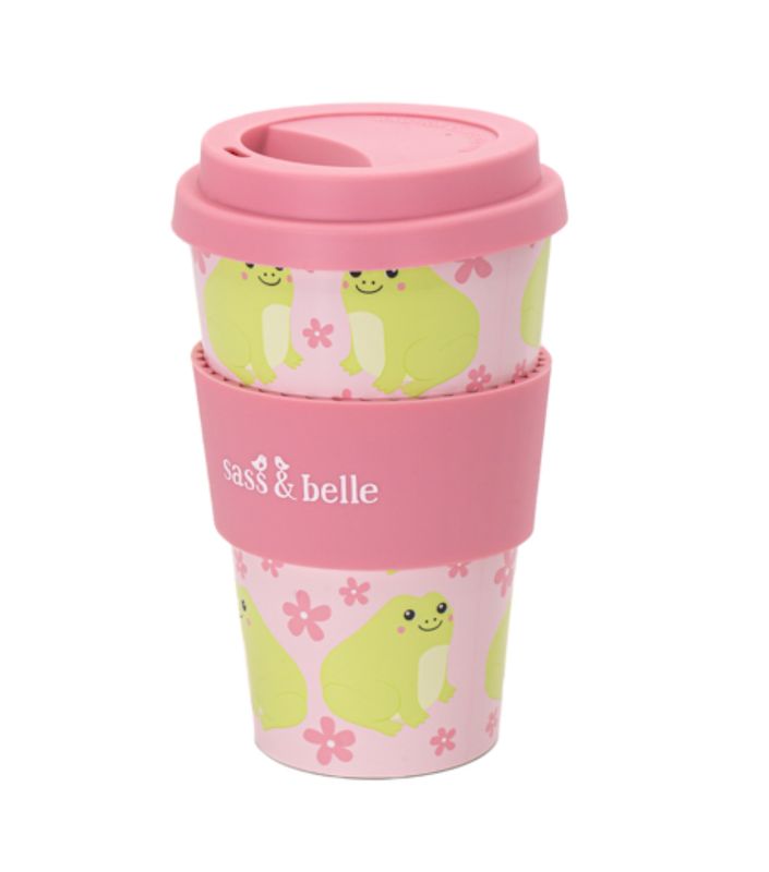 Sass &amp; Belle - Frog Travel Coffee Cup