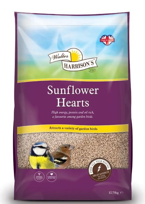 Walter Harrison's - Sunflower Hearts - 12.75kg