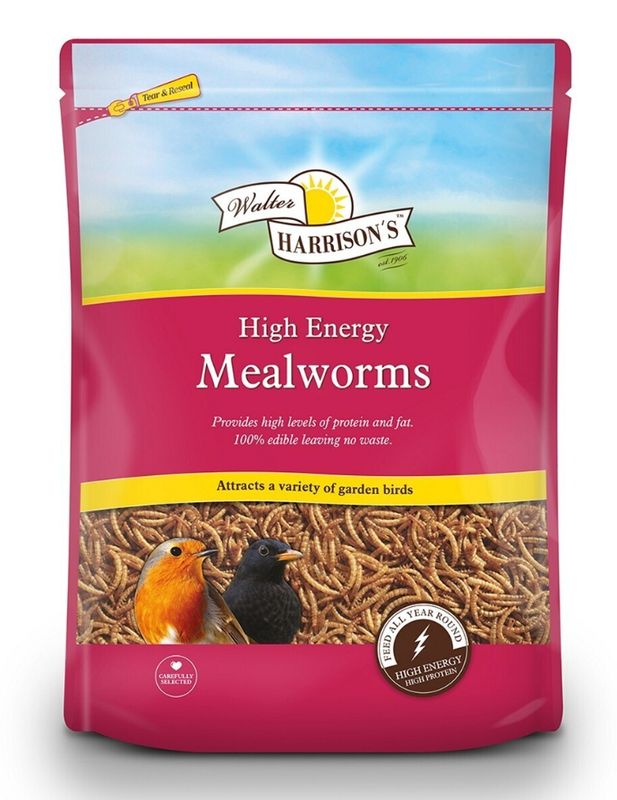 Walter Harrison's - High Energy Mealworms - 500g
