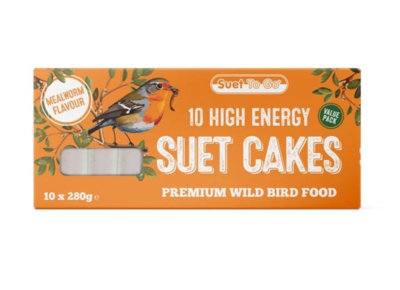 Suet to Go Block - Mealworm - Box of 10