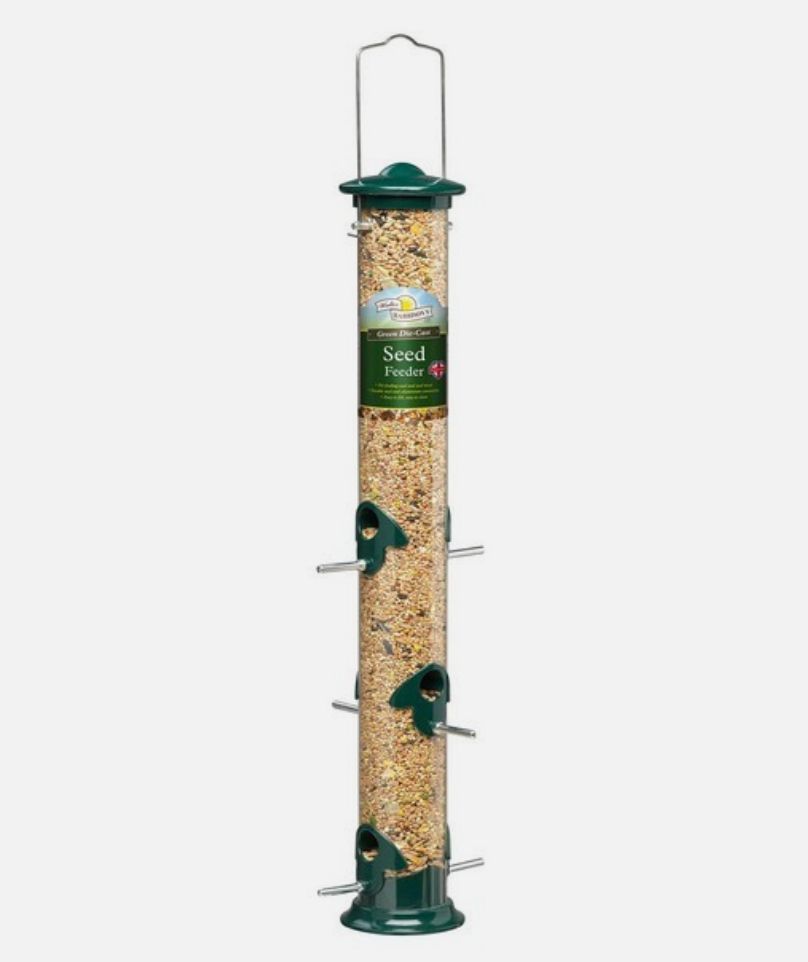 Walter Harrison's - Green Die Cast Seed Feeder - 51cm