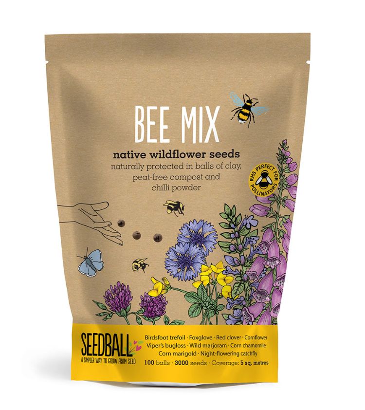 Seedball - Grab Bag - Bee Mix