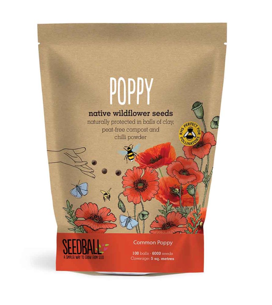Seedball - Grab Bag - Poppy
