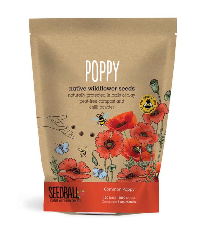 Seedball - Grab Bag - Poppy