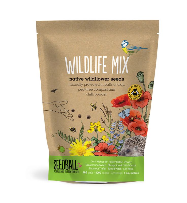 Seedball - Grab Bag - Wildlife Mix