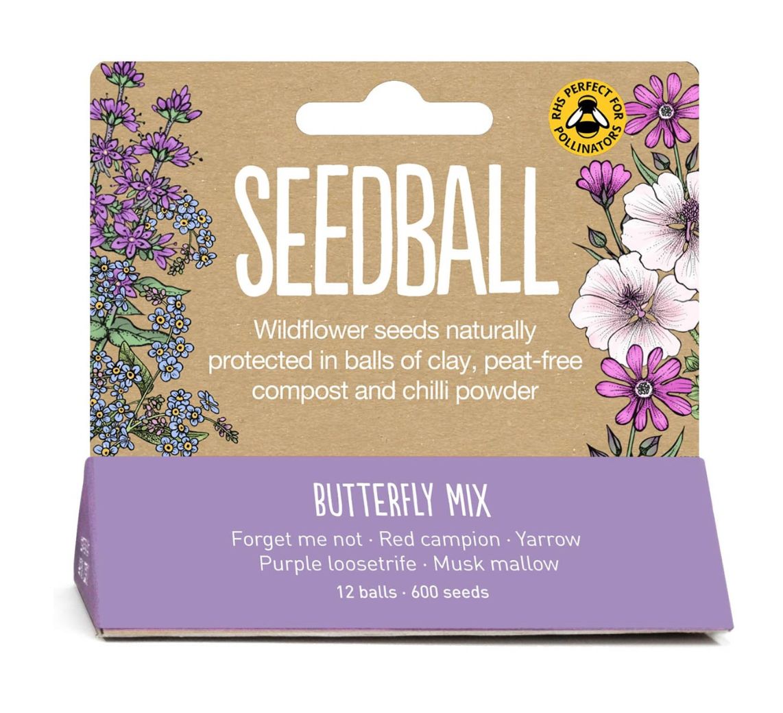 Seedball - Hanging Pack - Butterfly Mix